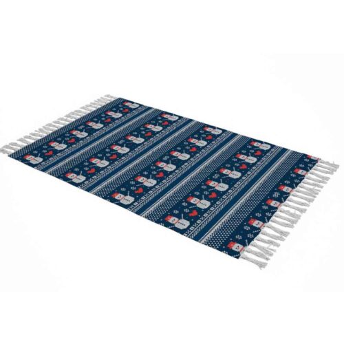 Plaid pour Canapé Motif Bonhomme de Neige – Donne du Style à tout Canapé ou Fauteuil