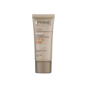 Crème Solaire pour Tous Types de Peaux – Prime SPF50 Incolore et Anti-Rides (Lot de 2)