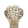 Vase en laiton traditionnel fait main pour arrangement floral artistique
