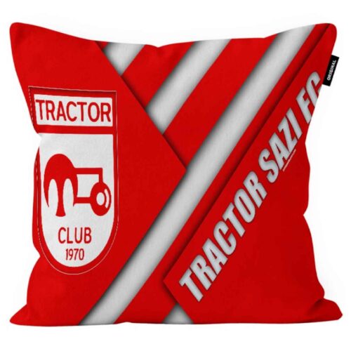 Housse de coussin en velours – Design Tractor FC pour les amoureux du football