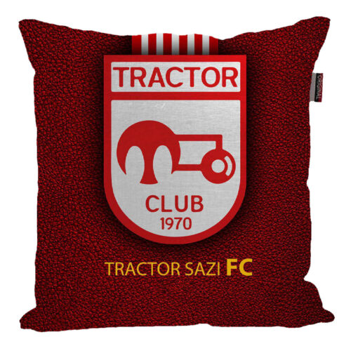 Housse de coussin en velours – Design Tractor FC pour les supporters du football