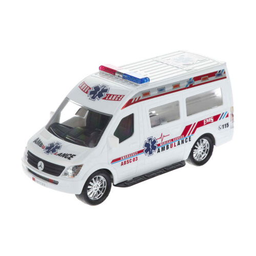 Voiture jouet ambulance Mercedes-Benz – pour les futurs premiers intervenants