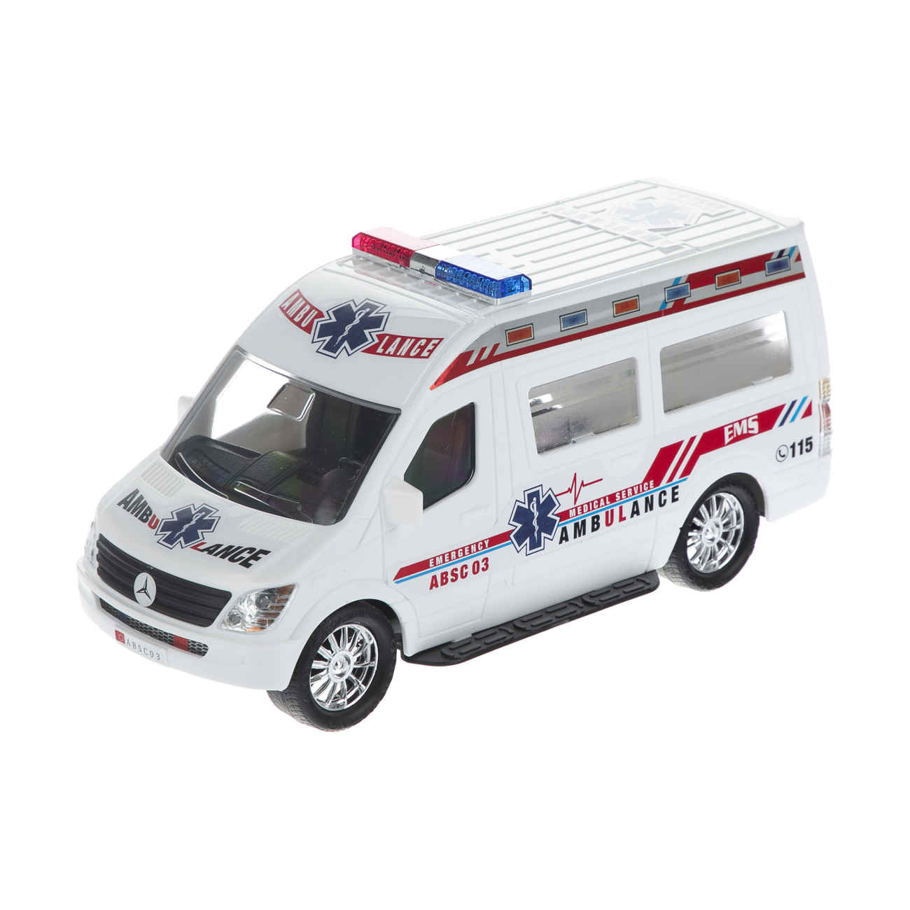 Voiture jouet ambulance Mercedes-Benz - pour les futurs premiers intervenants
