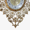 Horloge murale en laiton d'inspiration antique - Luxe et praticité pour les maisons élégantes