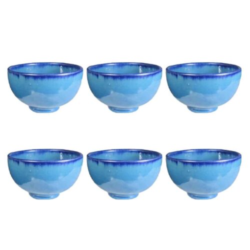 Bol Dizi en Poterie – Pour Abgoosht, Yaourts, Soupes, Ash et Nouilles (Ensemble de 6)
