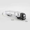 Modèle de remorque de voiture camion jouet - basé sur le design Mercedes-Benz Actros 1996