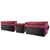 Organisateur de Coffre Voiture - Chic & Portable avec Grande Capacité, Lot de 3