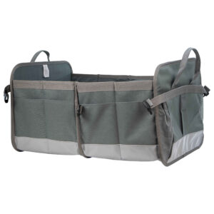 Organisateur de Coffre Voiture – Durable & Grande Capacité Gris