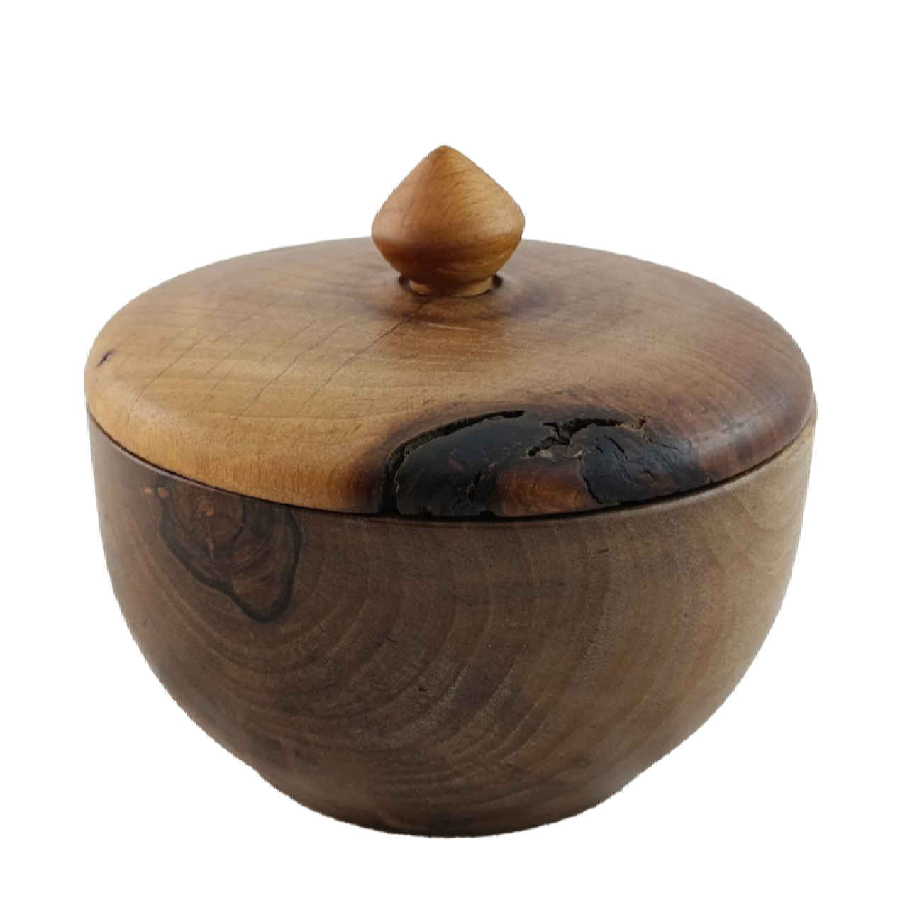 Charmant bol à sucre en bois - Pour un look rustique sur votre table