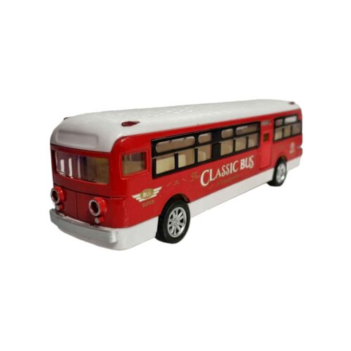 Autobus jouet classique – conception de haute qualité pour un jeu imaginatif