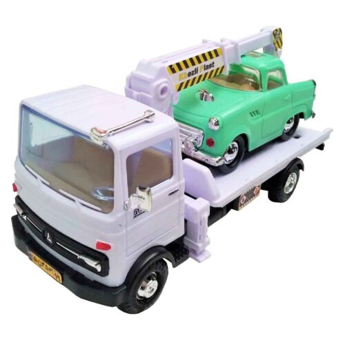 Camion-crane Mercedes-Benz LP-Series 1963 – combinaison de voiture vintage – set de 2