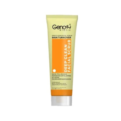 Gommage Visage Profond Geno Biotic – Renouvellement de la Peau & Exfoliation Intensive (Pack de 2)