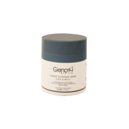 Masque de nuit hydratant Geno Biotic – Hydratation intense pour le visage et le cou (Pack de 2)