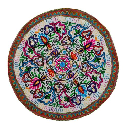 Nappe Brodée Artisanale – Décor Parfait pour Votre Table à Manger et Cadeau pour Pendaison de Crémaillère