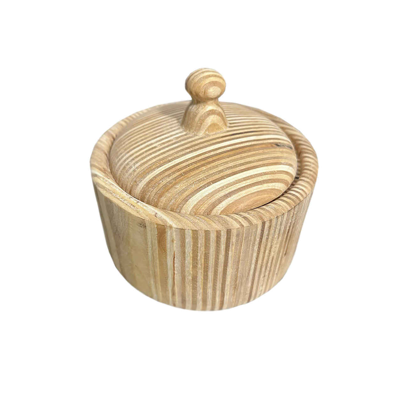 Bol à sucre en bois fait main - Une touche naturelle pour votre cuisine