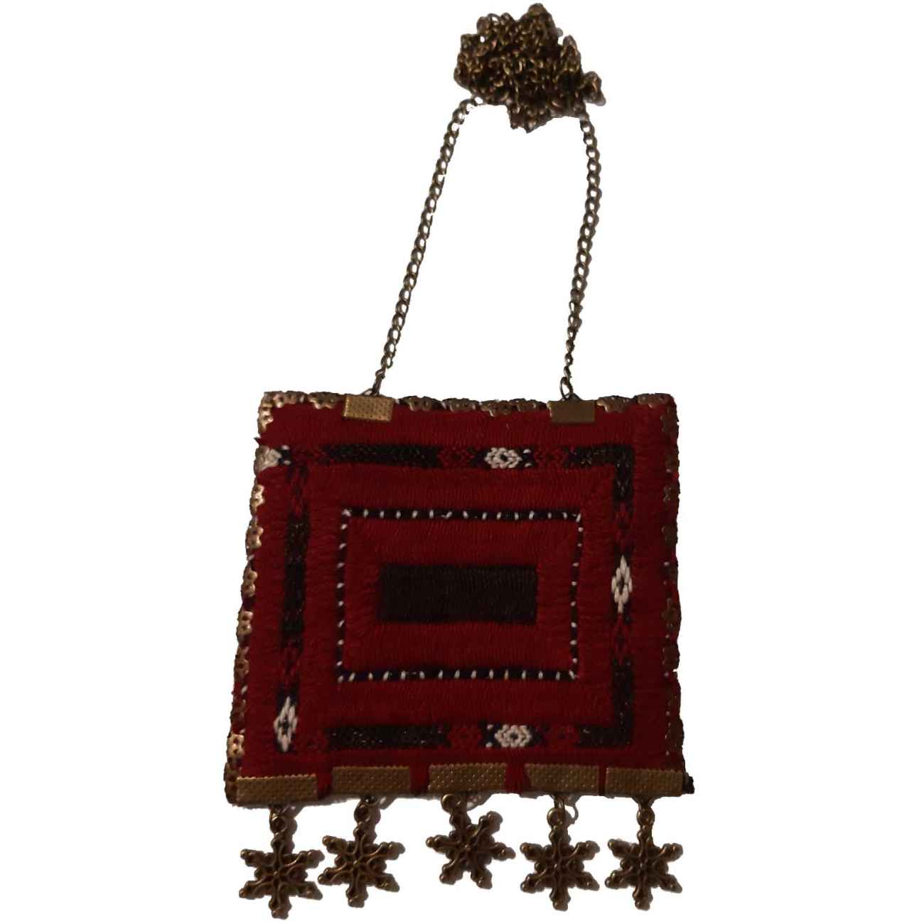 Handmade Embroidered Necklace - Vintage & Cultural