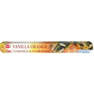 Hem Incense Sticks – Vanilla Orange Soothing Aromas for Any Space (4 Packs of 20)