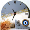 Islamic Resin Wall Key Holder with Evil Eye Symbol – Decorative and Protective