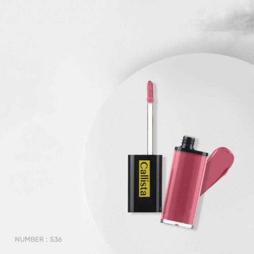 Rouge à Lèvres Liquide Callista – Couleur Haute Pigmentation Qui Dure Toute la Journée Numéro 36