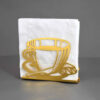 Porte-mouchoirs en métal – Élégant et idéal pour le salon avec design de tasse