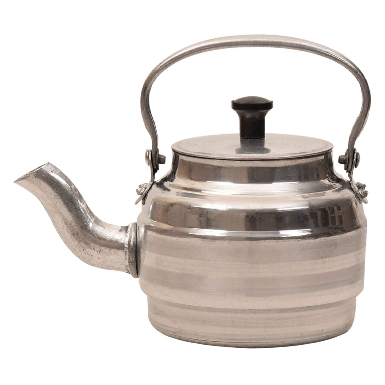 Bouilloire en aluminium persane – Idéale pour le camping et les sorties en argent
