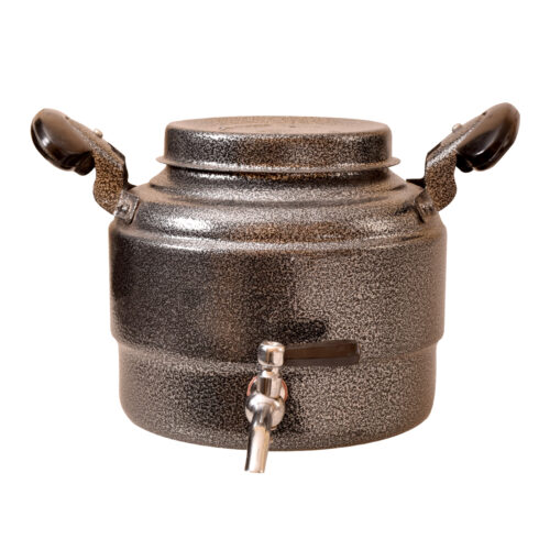 Bouilloire en aluminium persane – Essentielle pour la plaque de cuisson et le camping, 4 litres