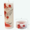 Set de Bougies Yalda – Célébration avec Élégance (2 Packs de 2)