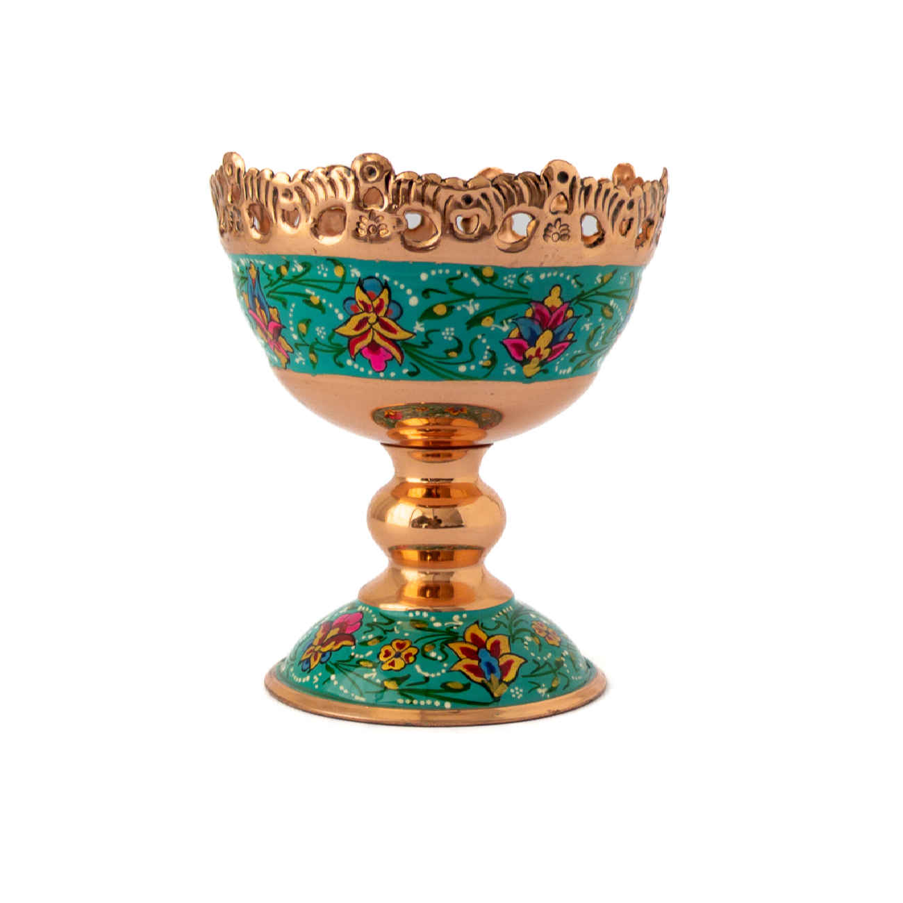 Bol décoratif en cuivre persan - Un mélange de tradition et d'élégance moderne