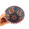 Bol décoratif en céramique artistique fait main – Design gravé en or