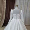 Persian Long Sleeve Wedding & Bridal Dress - Arabic Style with Crystal Model
