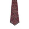 Cravate pour homme persane - Broderie traditionnelle délicate en rouge