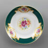 Assiette à thé persane - Porcelaine Chic et Luxueuse avec motif Fleur (Lot de 6)