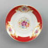 Assiette à thé persane - Porcelaine Chic et Luxueuse avec motif Fleur (Lot de 6)