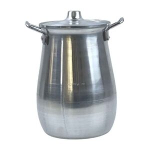 Pot de Dizi persan traditionnel en aluminium pour Abgoosht – Durable et léger