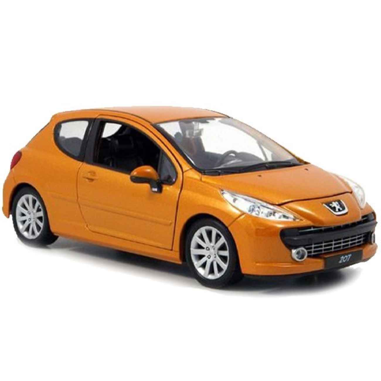 Voiture jouet Peugeot 207 - avec portes ouvrantes et modèle Diecast