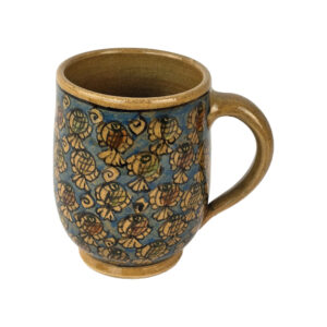 Mug en Poterie – Artisanat Parfait pour un Matin Confortable avec Design de Poisson