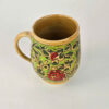 Mug en Poterie - Artisanat Parfait pour un Matin Confortable avec Design de Fleurs
