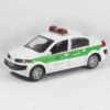 Voiture jouet Renault Megane - modèle police de la circulation avec détails réalistes et hautement détaillé