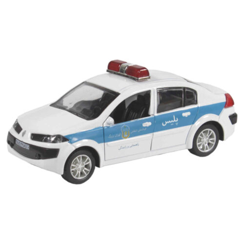 Voiture jouet Renault Megane – modèle police de la circulation avec détails réalistes et hautement détaillé