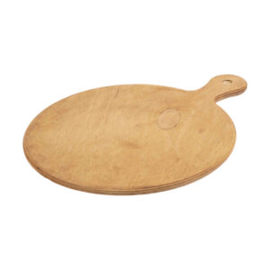 Planche à découper et à servir ronde en bois – Parfaite pour la pizza