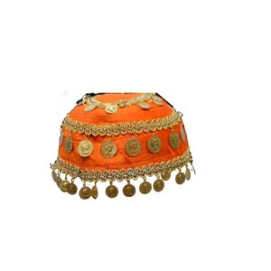 Chapeau Ethnique Kurde Traditionnel – Parfait pour Événements Culturels avec Motif de Pièces