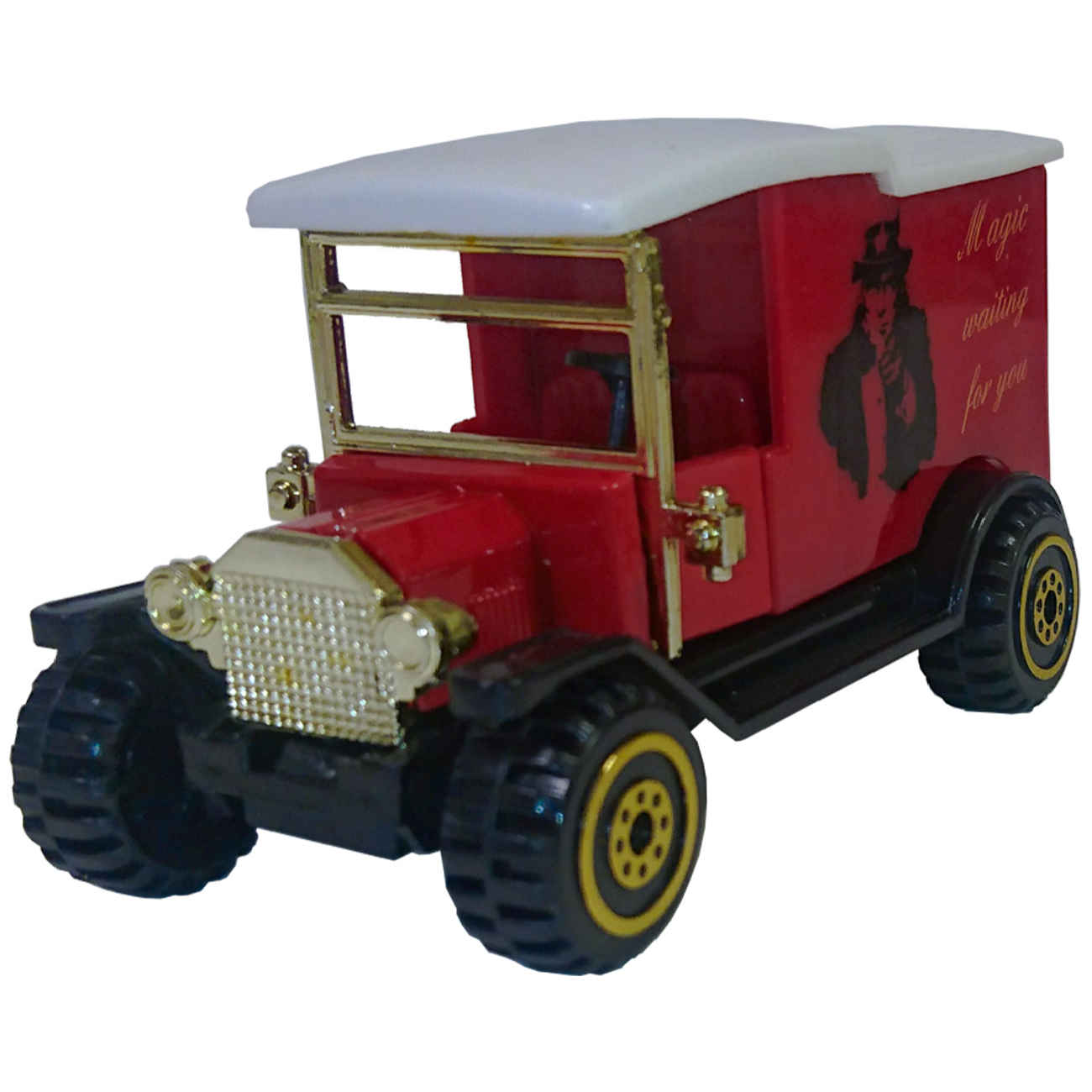 Voiture jouet Ford Model T 1926 - panneau Chevrolet pour les amateurs de nostalgie