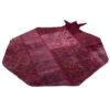 Tapis Persan Vintage Patchwork Noué à la Main Géométrique Motif Grenade
