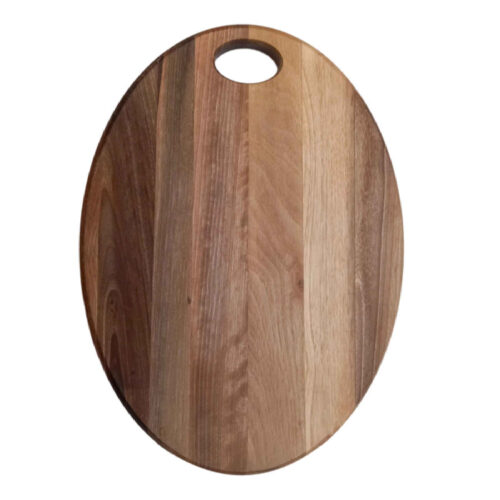 Planche à découper et à servir en bois de noyer naturel – Idéale pour les réceptions et les cadeaux