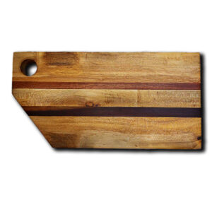 Planche à découper et à servir en bois – Fonctionnelle et élégante avec matériau en bambou