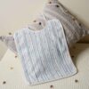 Bavoir Bébé - Double Couche avec Doublure Imperméable - Lot de 3