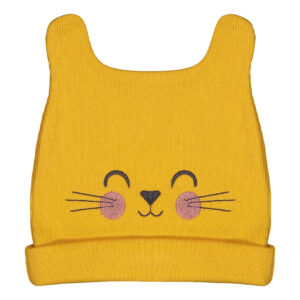 Chapeau pour bébé – Parfait pour le confort, le style et la sécurité avec design Chat en orange