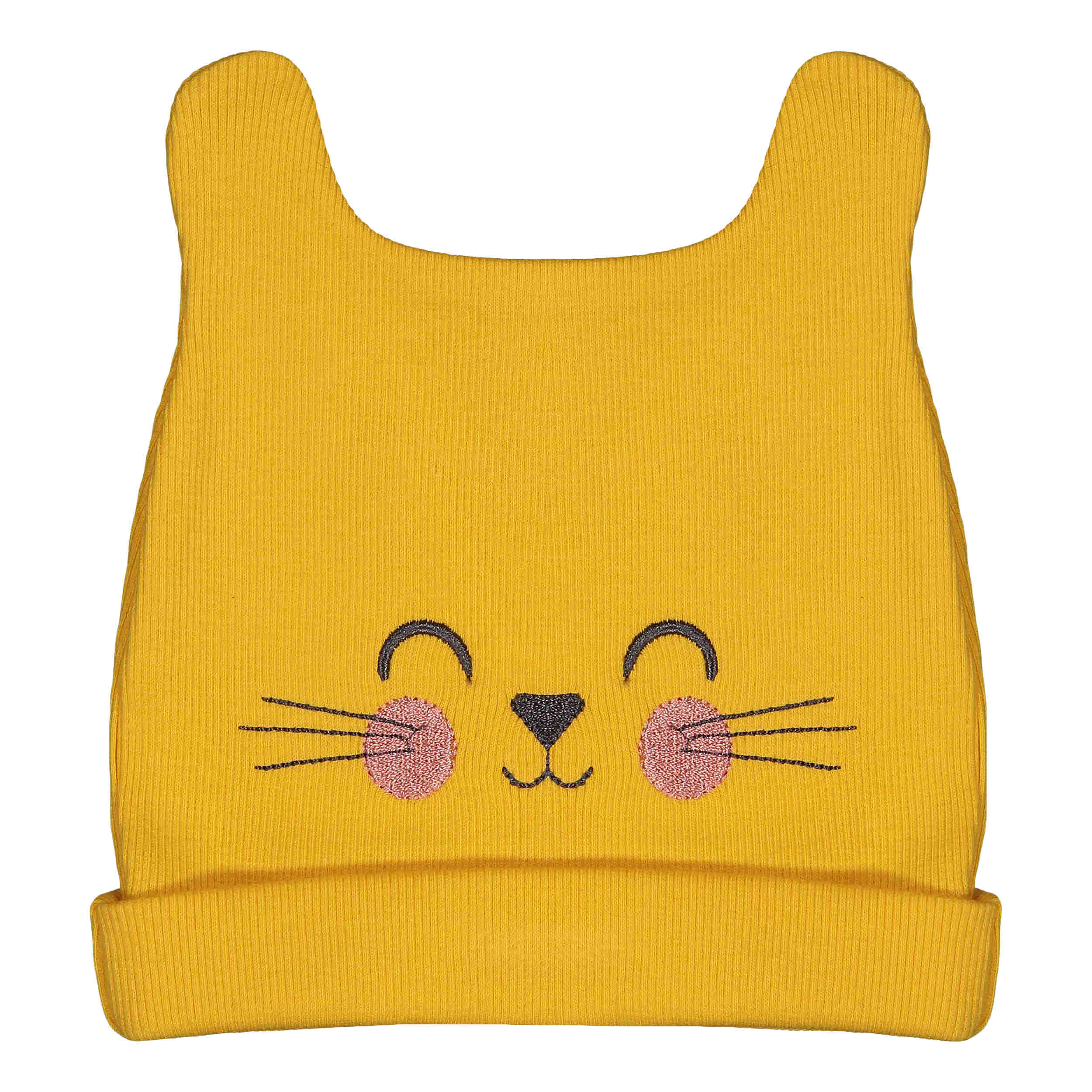 Chapeau pour bébé - Parfait pour le confort, le style et la sécurité avec design Chat en orange