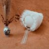 Bonnet Bébé avec Oreillettes - Modèle Princesse - Doux, Stylé et Parfait pour Sortir - Couleur Lait