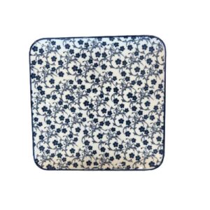 Assiette en céramique – Compatible lave-vaisselle, durable avec un design étonnant | Carrée